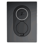 Grå Zaptec Go ladeboks